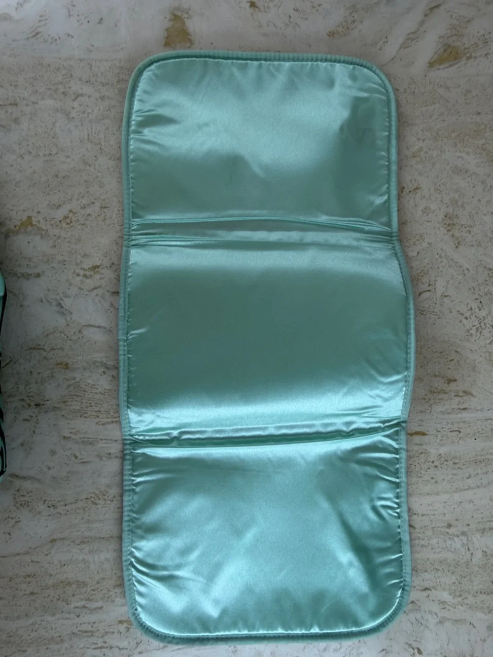 JuJuBe Mint Chip Diaper Bag Set + Mini Bag & Changing Pad | Gently Used